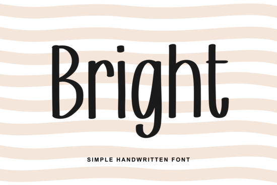 Bright Font